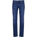Blaue ALBERTO Slim Fit Jeans aus Denim für Herren Weite 33, Länge 34 