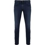 Blaue Unifarbene ALBERTO Slim Fit Jeans aus Denim für Herren Größe XXL 
