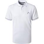 Alberto Golf Polo-Shirt Herren, Jersey, weiß