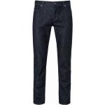 Marineblaue Business ALBERTO 5-Pocket Jeans aus Denim für Herren Größe XXL Weite 35, Länge 30 