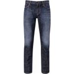 Marineblaue ALBERTO Slim Fit Jeans aus Baumwolle für Herren Weite 38, Länge 34 