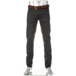 Dunkelgrüne Bestickte Business ALBERTO Jeans mit Stickerei aus Denim für Herren Weite 30, Länge 30 