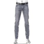 Reduzierte Graue Bestickte ALBERTO Bio Jeans mit Stickerei aus Baumwolle für Herren Weite 34, Länge 36 für den für den Frühling 