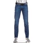 Reduzierte Blaue Bestickte ALBERTO Bio Jeans mit Stickerei aus Baumwolle für Herren Weite 30, Länge 36 für den für den Frühling 