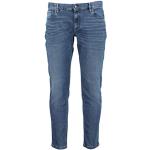 Blaue ALBERTO Slim Fit Jeans aus Denim für Herren Weite 29 