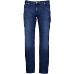 Blaue ALBERTO Slim Fit Jeans aus Denim für Herren Weite 35, Länge 32 