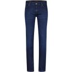 Blaue ALBERTO Slim Fit Jeans mit Reißverschluss aus Denim für Herren Größe XXL Weite 31, Länge 30 