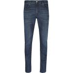 Dunkelblaue ALBERTO Stretch-Jeans aus Baumwolle für Herren Größe XXL Weite 32, Länge 30 