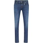 Blaue ALBERTO Slim Fit Jeans aus Denim für Herren Weite 33, Länge 32 