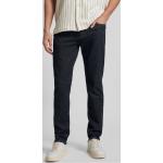 Dunkelblaue ALBERTO 5-Pocket Jeans aus Baumwollmischung für Herren Weite 33, Länge 30 