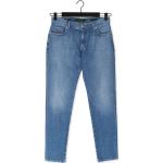 Reduzierte Blaue ALBERTO Slim Fit Jeans aus Denim für Herren Weite 29, Länge 36 