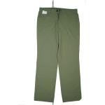 Armeegrüne ALBERTO Sommerhosen aus Baumwollmischung für Herren Weite 33, Länge 32 