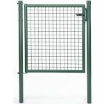 Grüne Gitterzaun-Tore aus Stahl 