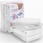 Reduzierte Weiße Spannbettlaken & Spannbetttücher aus Jersey 60x120 2-teilig 