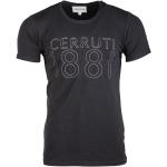 Schwarze CERRUTI T-Shirts für Herren für den für den Sommer 