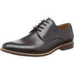 Schwarze Business Aldo Derby Schuhe mit Schnürsenkel für Herren Größe 46 