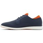 Marineblaue Business Aldo Runde Derby Schuhe mit Schnürsenkel aus Kunstleder leicht für Herren Größe 40 