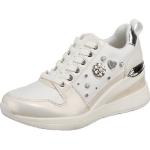 Reduzierte Weiße Aldo Low Sneaker mit Schnürsenkel aus Textil für Damen Größe 40 