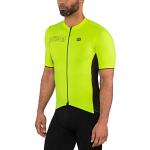 Alé Cycling Herren Einfarbig Kurzärmliges Jersey, Neongelb, XL