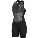 Alé - Women's Triathlon Dive Sleeveless Tri Unitard - Radeinteiler, Gr. M, schwarz (Black)