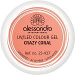 Korallenrote Alessandro International Colour Gel Gel Nagellacke & Nagelgele 