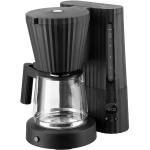 Schwarze Alessi Filterkaffeemaschinen aus Kunststoff mit abnehmbarem Wassertank 