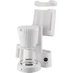 Weiße Elektro Filterkaffeemaschinen aus Kunststoff mit abnehmbarem Wassertank 