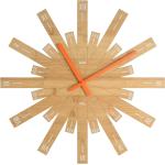 Orange Alessi Moderne Wanduhren aus Holz 