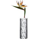 Silberne 28 cm Alessi Runde Vasen & Blumenvasen 28 cm aus Silber 