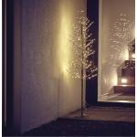 Braune Sirius LED-Lichterbäume mit Weihnachts-Motiv 