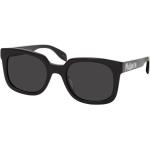Schwarze Alexander McQueen Quadratische Sonnenbrillen mit Sehstärke aus Kunststoff für Herren 
