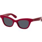 Rote Alexander McQueen Sonnenbrillen mit Sehstärke aus Kunststoff für Damen 