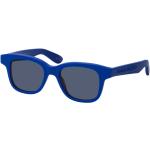 Blaue Alexander McQueen Quadratische Sonnenbrillen mit Sehstärke aus Kunststoff für Herren 