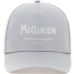 Reduzierte Graue Streetwear Alexander McQueen Snapback-Caps für Herren Größe L für den für den Winter 