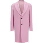 Pinke Oversize Alexander McQueen Wollmäntel aus Wolle für Damen Größe XL für den für den Herbst 