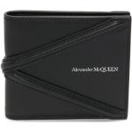 Reduzierte Schwarze Elegante Alexander McQueen Brieftaschen aus Kalbsleder für Herren 