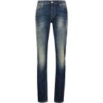 Blaue Alexander McQueen Slim Fit Jeans aus Denim für Herren Übergrößen 