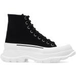 Schwarze Alexander McQueen High Top Sneaker & Sneaker Boots für Damen Größe 39 