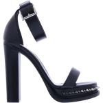 Reduzierte Schwarze Alexander McQueen High Heels & Stiletto-Pumps mit Nieten aus Leder für Damen Größe 40 