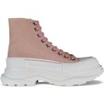 Reduzierte Pinke Alexander McQueen High Top Sneaker & Sneaker Boots für Damen Größe 36 