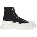 Reduzierte Schwarze Alexander McQueen High Top Sneaker & Sneaker Boots in Normalweite für Damen Größe 37 