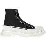 Reduzierte Schwarze Alexander McQueen High Top Sneaker & Sneaker Boots in Normalweite für Damen Größe 40 