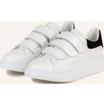 Weiße Alexander McQueen Low Sneaker aus Leder für Damen Größe 39,5 
