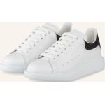 Weiße Alexander McQueen Low Sneaker aus Glattleder für Herren Größe 43 