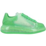 Grüne Alexander McQueen Chunky Sneaker & Ugly Sneaker mit Schnürsenkel aus Leder für Damen Größe 39 