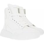 Reduzierte Weiße Alexander McQueen High Top Sneaker & Sneaker Boots aus Leder für Damen Größe 41 