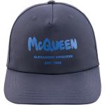 Reduzierte Blaue Alexander McQueen Snapback-Caps aus Nylon für Herren Größe M 