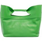 Reduzierte Grüne Alexander McQueen Lederhandtaschen aus Leder für Damen klein 