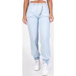 Reduzierte Alife & Kickin Tapered Jeans Metallic aus Baumwolle für Damen Größe S 