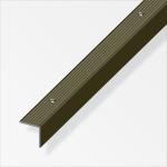 Braune Treppenkantenprofile aus Aluminium 